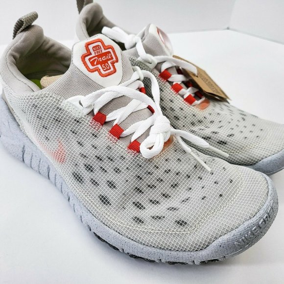 Nike Free Run Trail Crater Men's Sneaker Shoe Limited Sustainable DC4456-100 - Picture 2 of 11